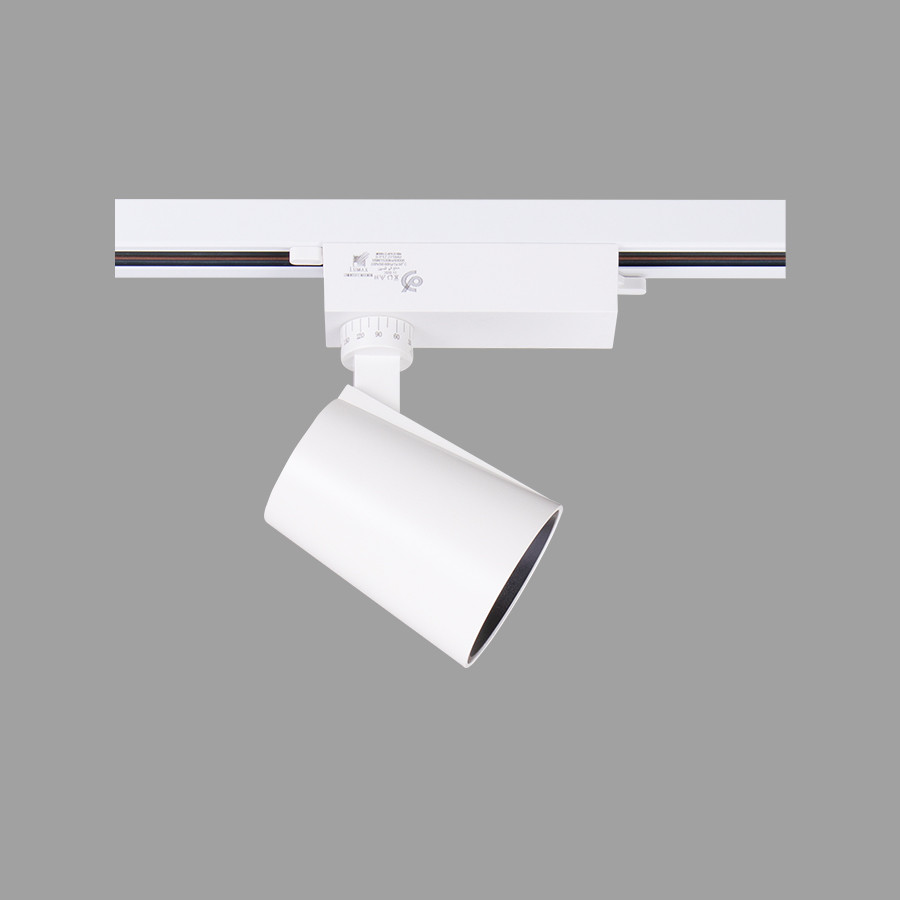 SPOT SUR RAIL LED ORIENTABLE blanc 30W 4000K