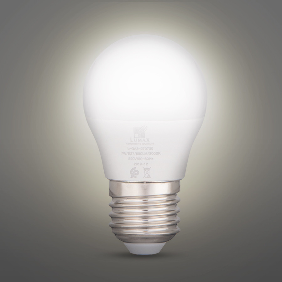 LAMPE LED SMD OPAQUE G45 E27 7W 220V