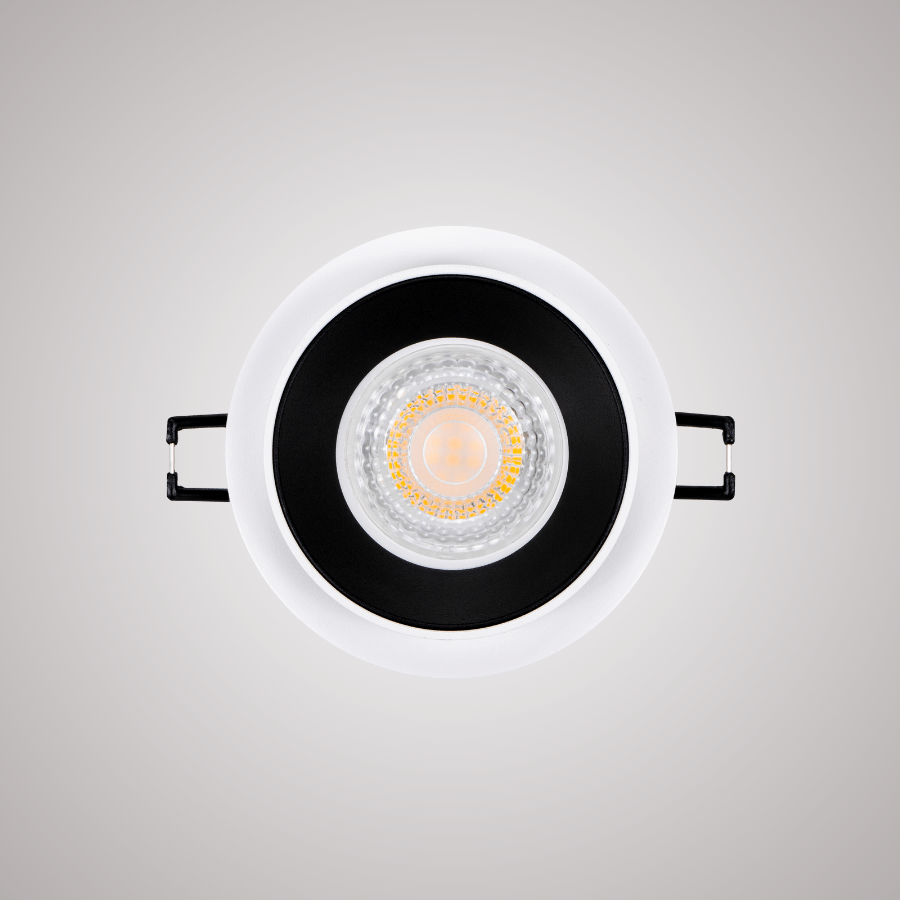 CADRE POUR SPOT MR16 FIXE A ENCASTRER ROND ALUMINIUM